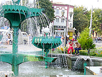 Fountain in Vladikavkaz