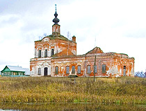 Vladimir oblast abandoned church