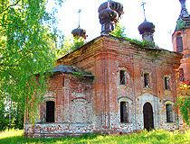 Abandoned church in the Vladimir region