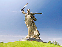 The Motherland Calls statue in Volgograd