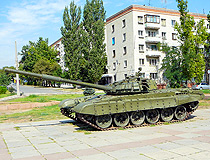 Tank T-72 in Volgograd