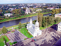 Vologda - the view from the bell tower of St. Sophia Cathedral