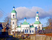 Cathedral in the Vologda region