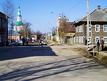 Totma - a small town in Vologda Oblast