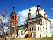 Cathedral in the Vologda region