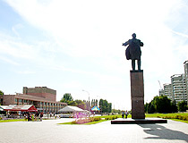 Lenin Square in Volzhsky