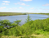 River in the Yamalo-Nenets region