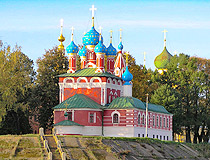 Beautiful churches of the Yaroslavl region