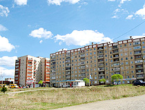 Apartment buildings in Zlatoust