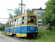 Tram in Zlatoust