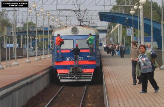 Russian railway stowaways