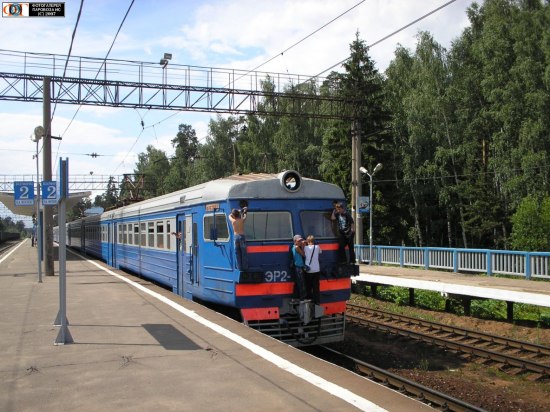 Russian railway stowaways