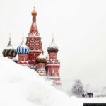 Moscow city hit by the heaviest snowfall in the history photos