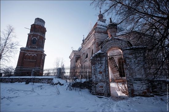 Moskovskaya oblast church view