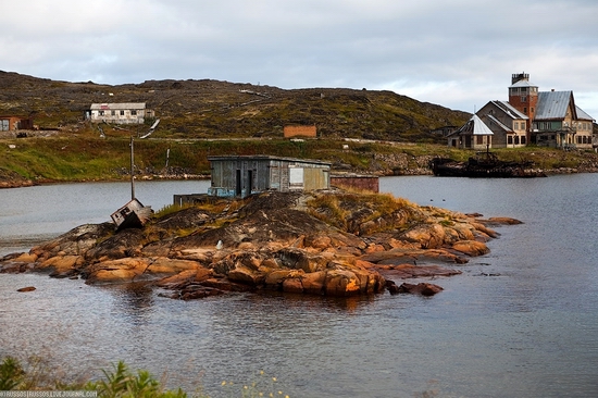 Murmansk oblast Dalniye Zelentsy settlement