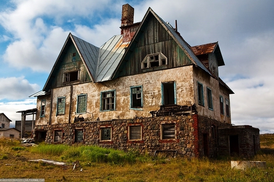 Murmansk oblast Dalniye Zelentsy settlement