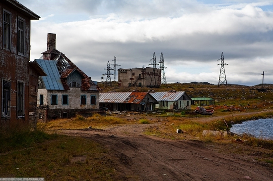 Murmansk oblast Dalniye Zelentsy settlement