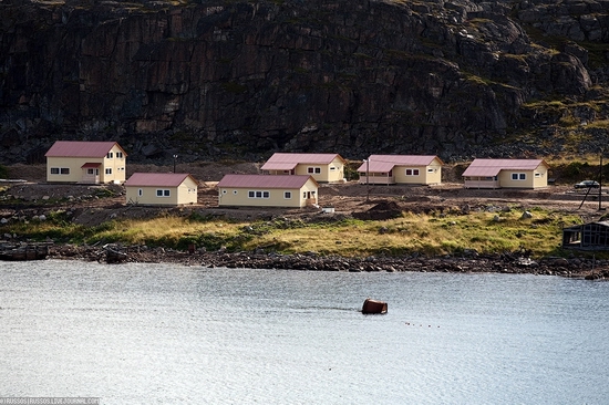 Murmansk oblast Dalniye Zelentsy settlement