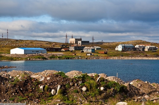 Murmansk oblast Dalniye Zelentsy settlement