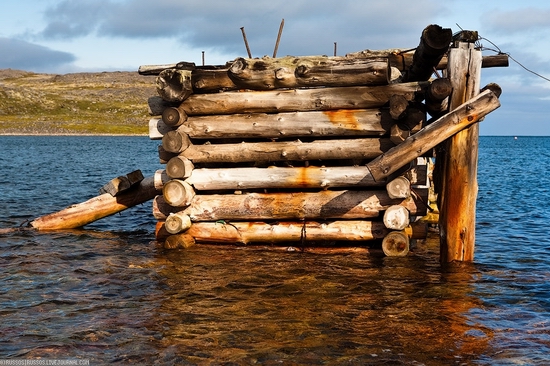 Murmansk oblast Dalniye Zelentsy settlement