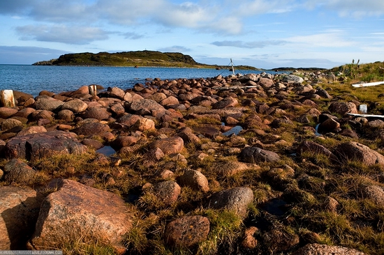 Murmansk oblast Dalniye Zelentsy settlement