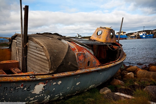 Murmansk oblast Dalniye Zelentsy settlement