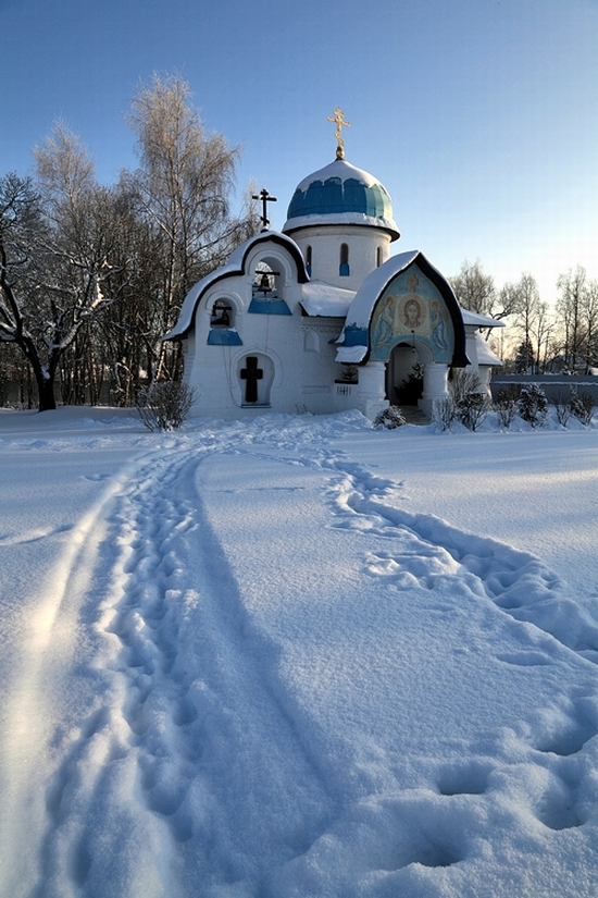 Russian church modern style