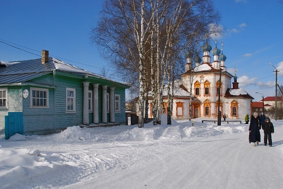 Vologda oblast small town sceneries