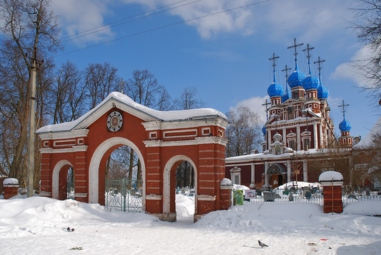 Vologda oblast small town sceneries