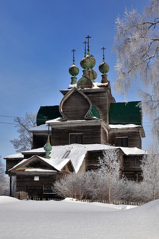 Vologda oblast Uspenskaya church