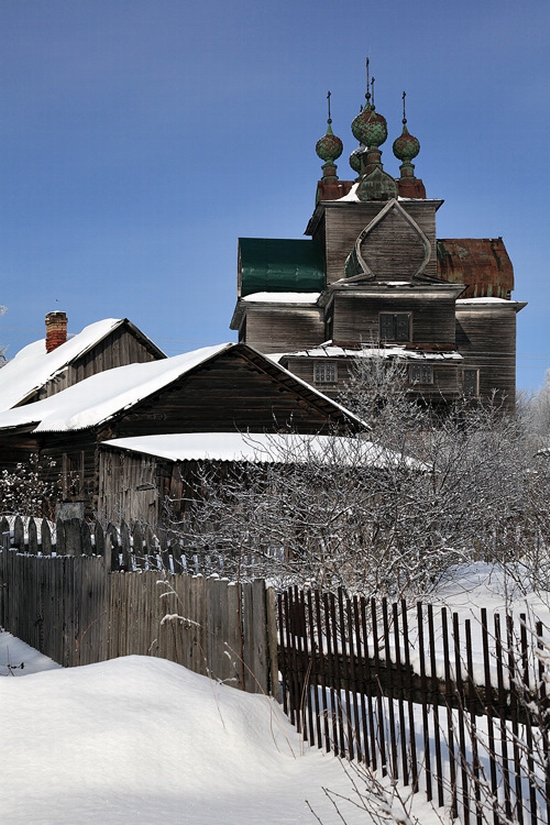 Vologda oblast Uspenskaya church