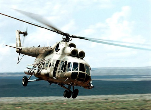 Mi-8 helicopter