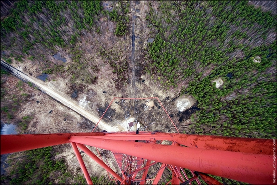 Moscow oblast, Russia 270 meters tower view