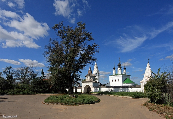 Suzdal city Russia Aleksandrovsky monastery