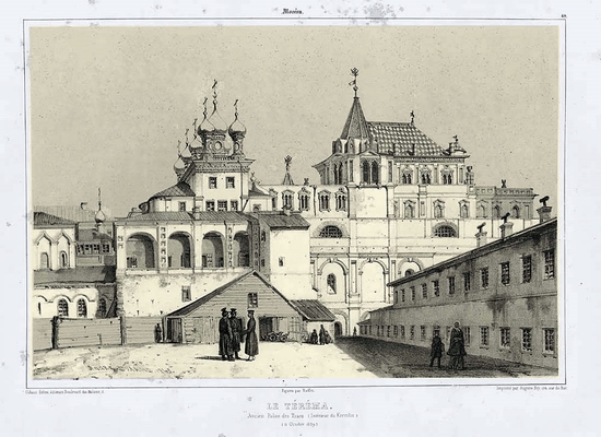 Russia, the year of 1837 view