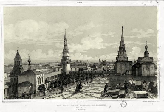 Russia, the year of 1837 view