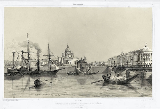 Russia, year 1837 view