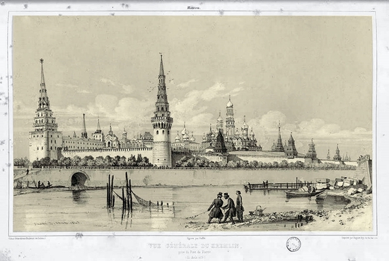 Russia, the year of 1837 view