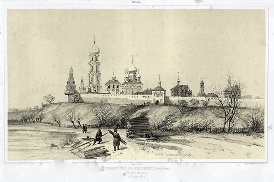 Russia, the year of 1837 view