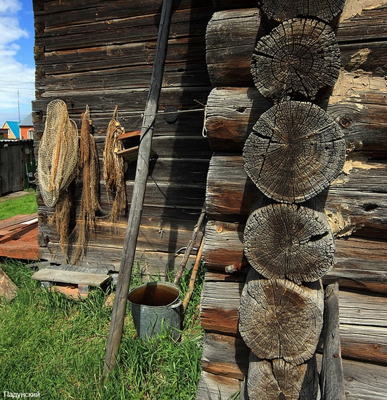 Classical Russia village view