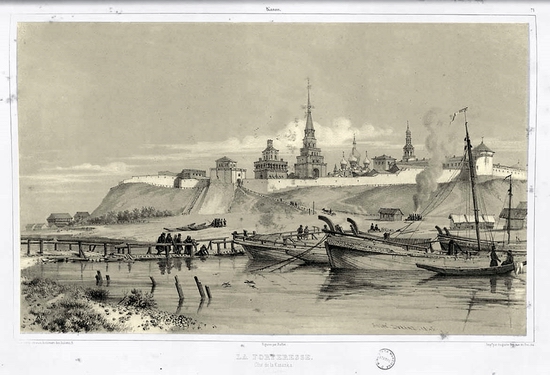 Russia, the year of 1837 view
