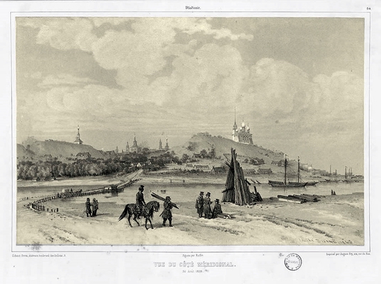 Russia, the year of 1837 view