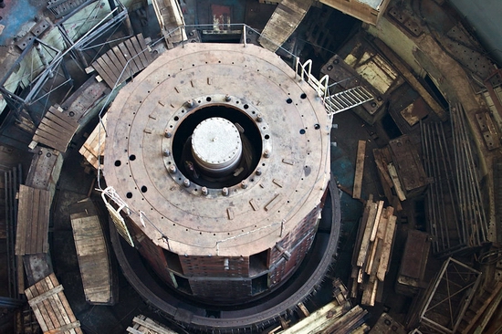 Sayano–Shushenskaya Dam, Russia rebuilding view