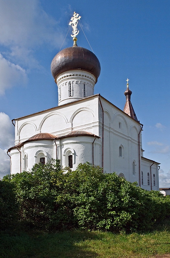 Tver oblast, Russia monastery view