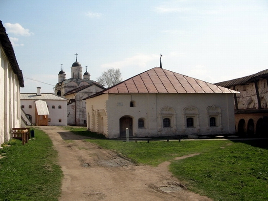 Vologda oblast, Russia monastery view