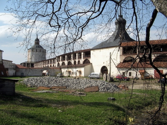 Vologda oblast, Russia monastery view