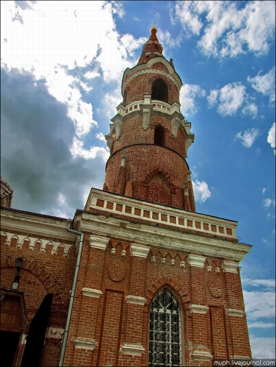 Lipetsk oblast, Russia Gothic church view