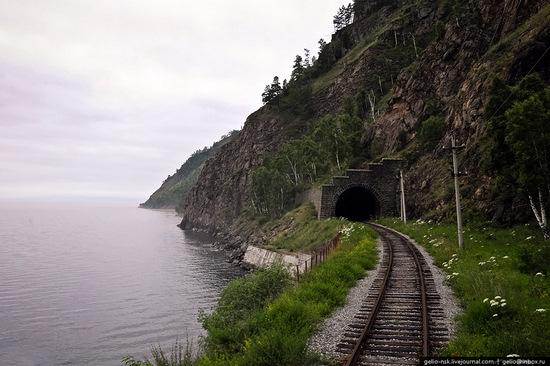 Circum-Baikal Railway, Russia view