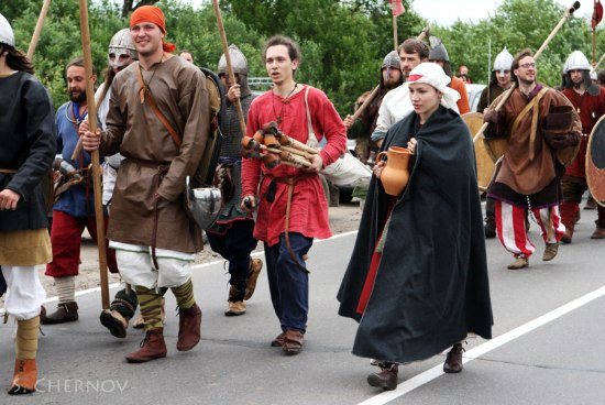 Staraya Ladoga, Russia Middle Ages Festival