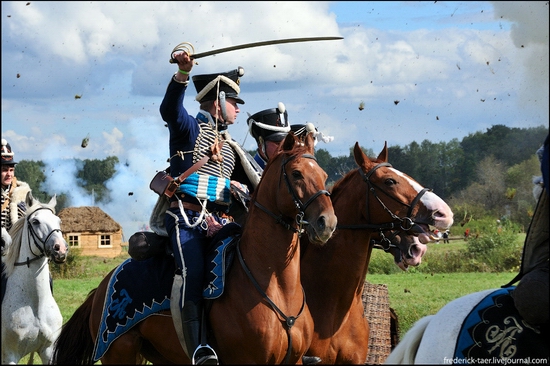 Borodino battle reconstruction, Russia